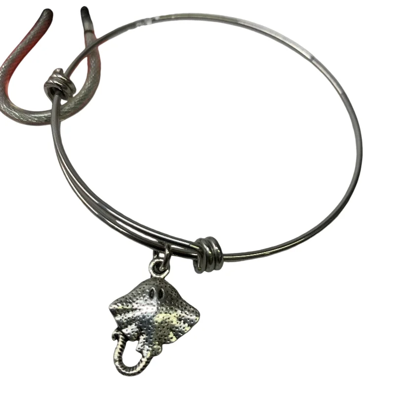 custom-designed leather bracelets with aquamarine stones -Bracelet Charm By Alex And Ani