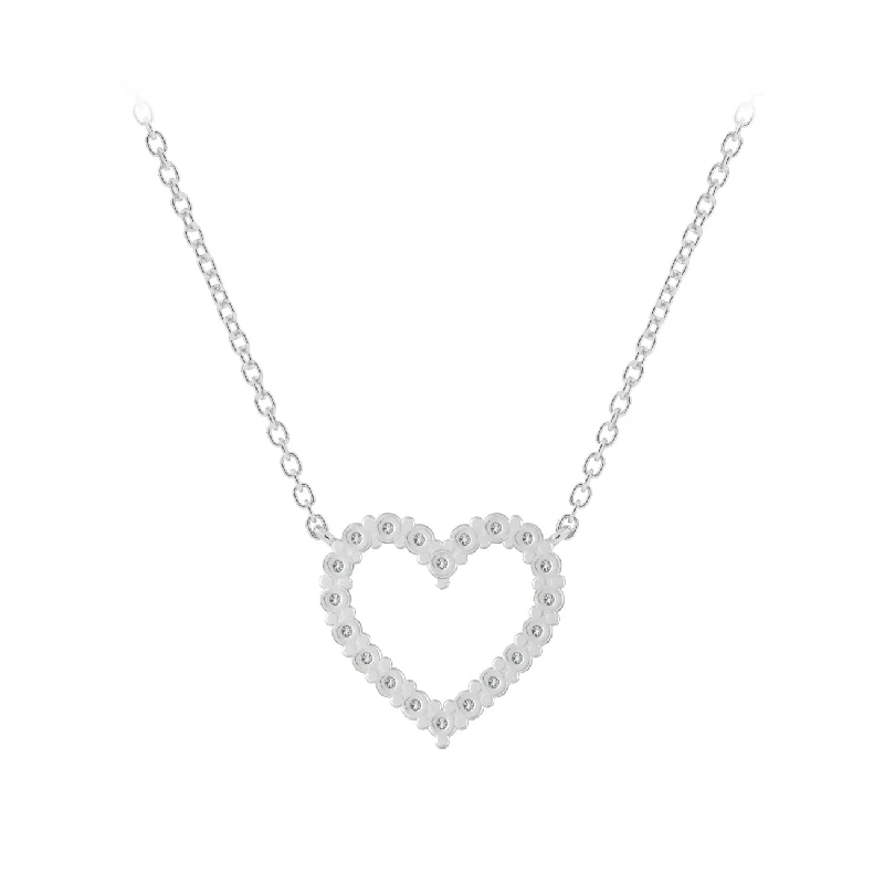 custom necklace designs for women -Forevermark Diamond Heart Pendant