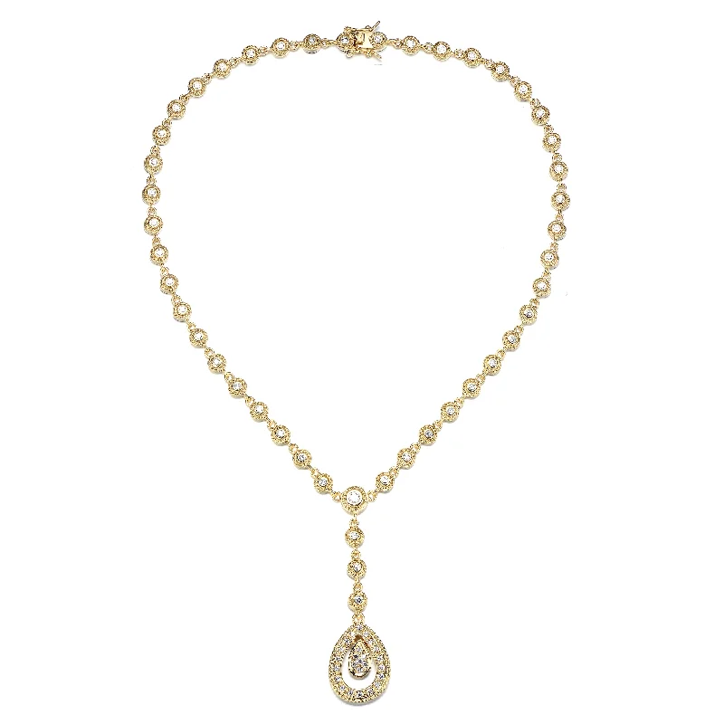 gemstone necklaces with unique designs -Constance Palais Limited Edition Golden Necklace