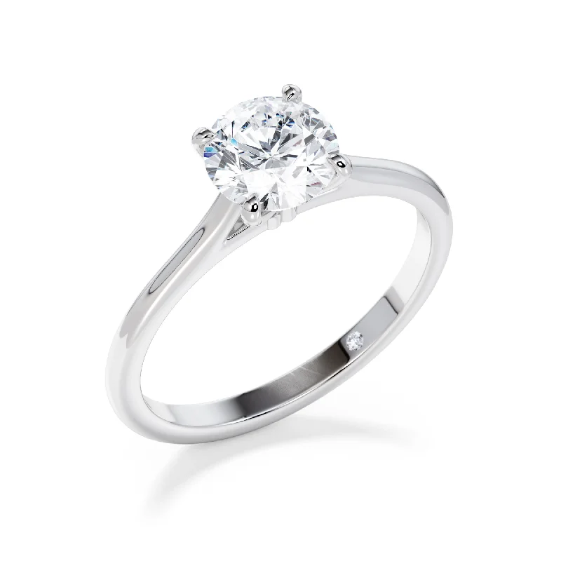 platinum engagement rings for women -Kensington