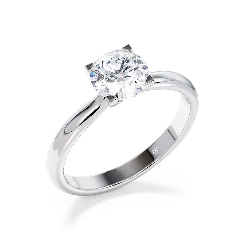 luxury engagement rings for women -Burlington (Round)