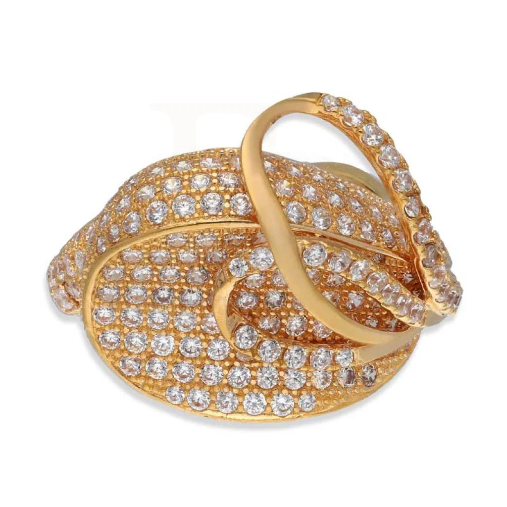 high-quality diamond rings -Gold Ring 21KT - FKJRN21K3525