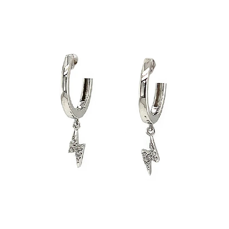 fashionable hoop earrings with pearls -Sterling Silver Small Hoop Earrings