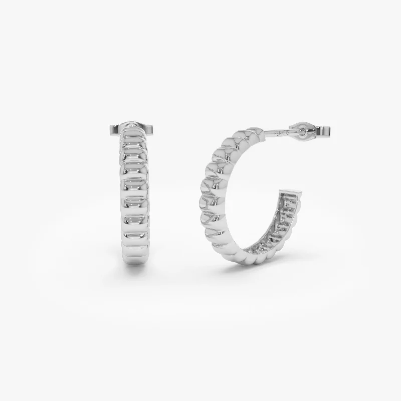 14K White Gold