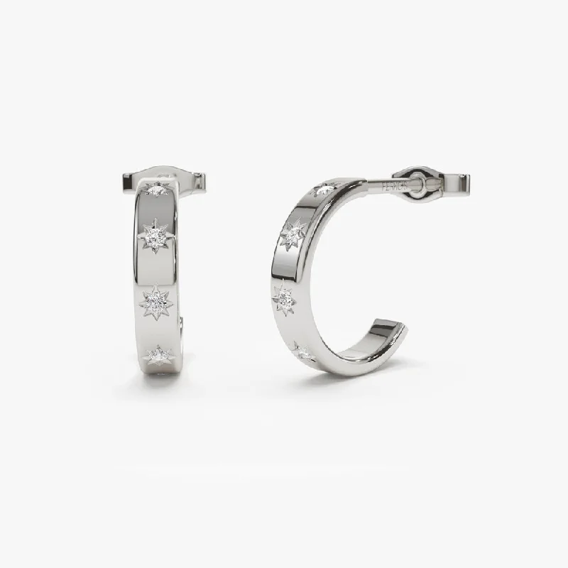 14K White Gold