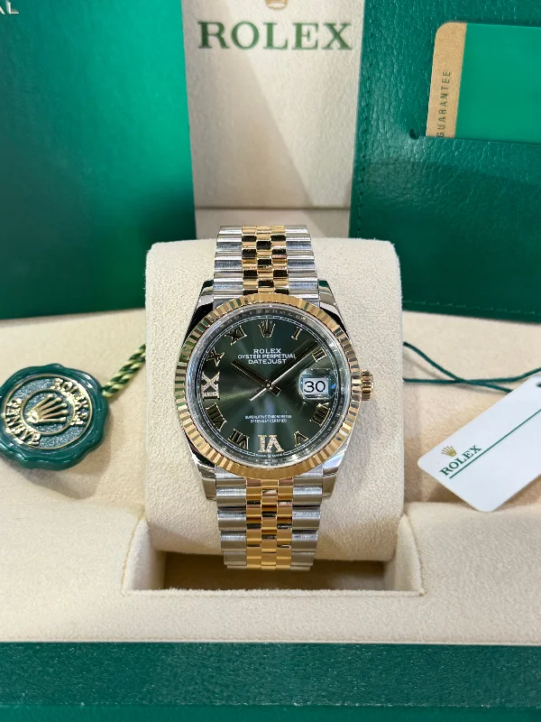 fashion watches with colorful bands for women -2019 Rolex Datejust 36 126233