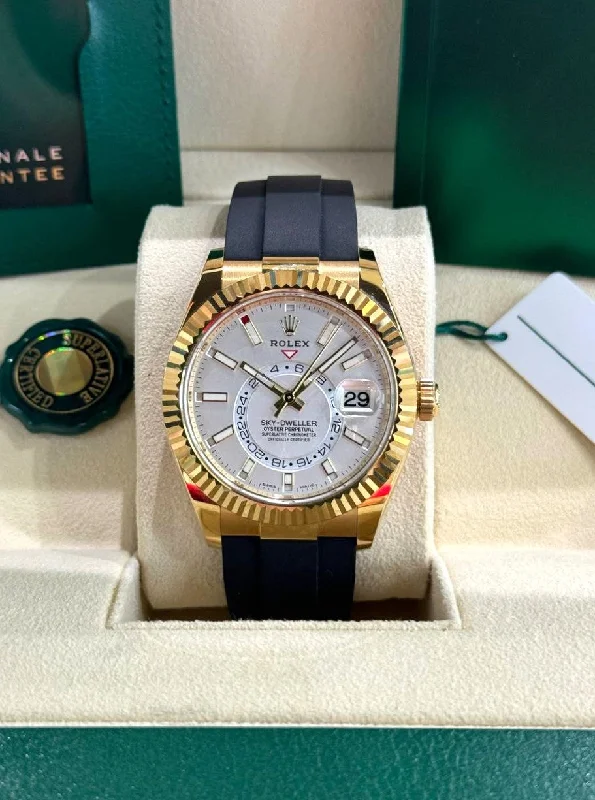 luxury smartwatches for men with touch screen -2022 Rolex Sky-Dweller 326238