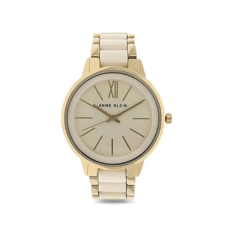 hybrid smartwatches for fitness and notifications -Anne Klein NDAK1412IVGB On Trend Analog Watch For Women