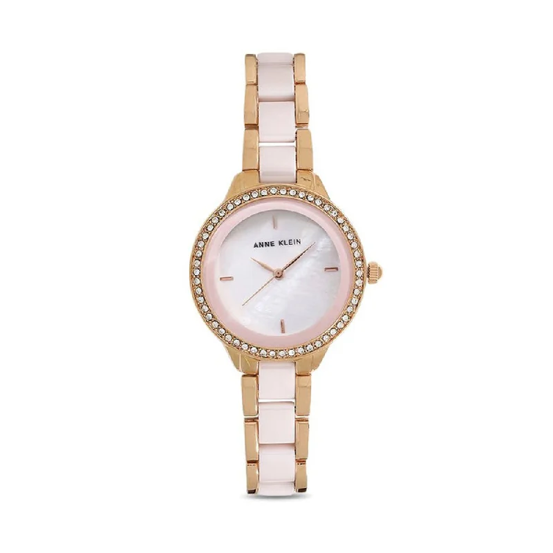 luxury watch brands for men with sapphire glass -ANNE KLEIN NDAK1418RGLP Watch For Women