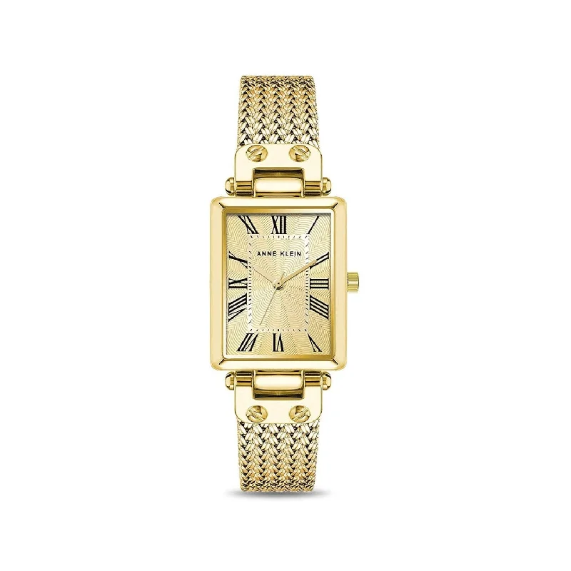 vintage digital watches for women with retro style -Anne Klein NDAK3882CHGB Analog Watch For Women