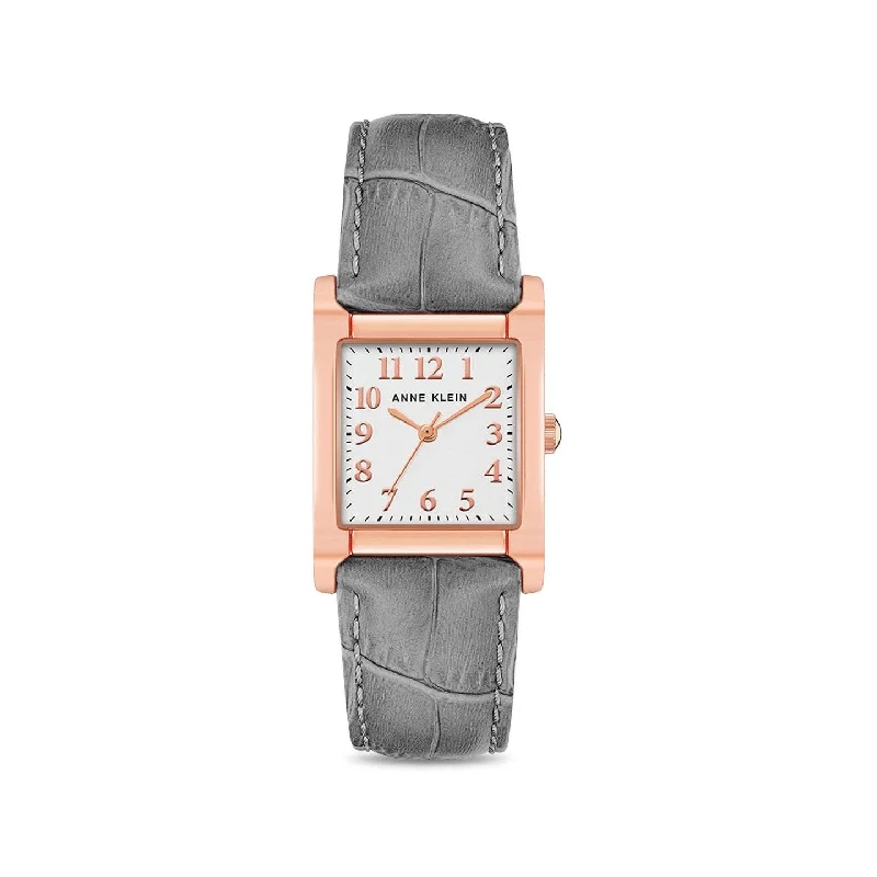 custom watches for sports teams with logos -Anne Klein NDAK3888RGGY Analog Watch For Women