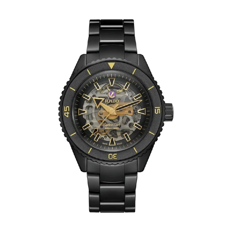 smartwatches with voice assistant for men -Captain Cook High-Tech Ceramic Limited Edition