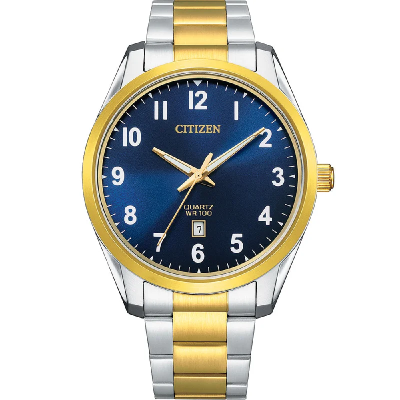 luxury mechanical watches for men with leather straps -Citizen BI1036-57L