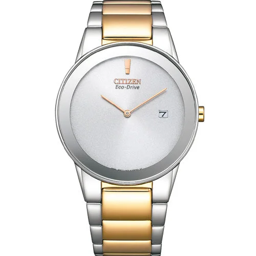 digital watches with alarm function for women -Citizen Eco-Drive White Dial Men 40mm AU1064-85A