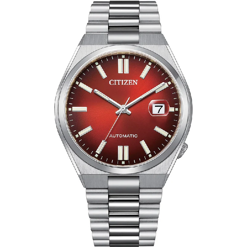 waterproof stainless steel watches for women -Citizen NJ0150-56W Tsuyosa Automatic