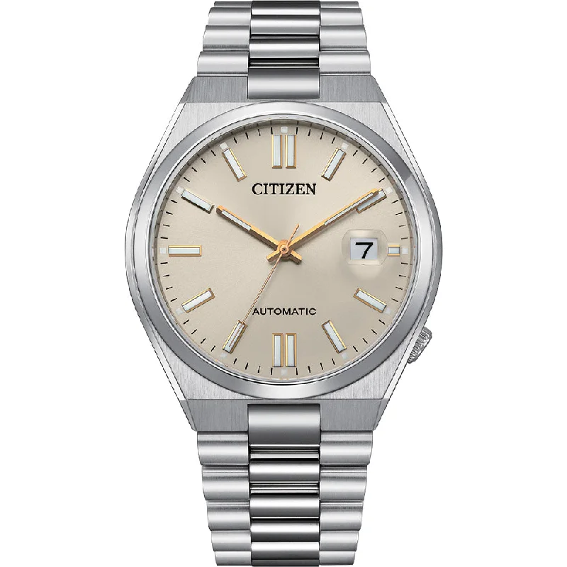 stylish digital watches for teens -Citizen NJ0151-88W Tsuyosa Automatic