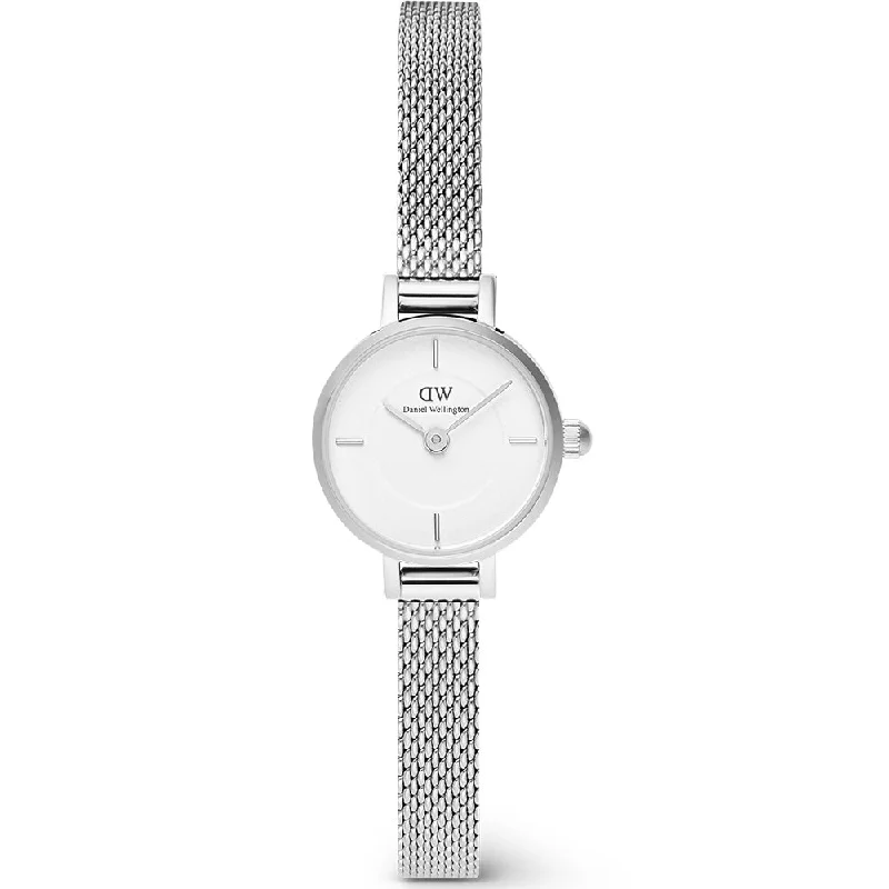 titanium diving watches for men with unidirectional bezel -Daniel Wellington DW00100746 Petite Mini Sterling