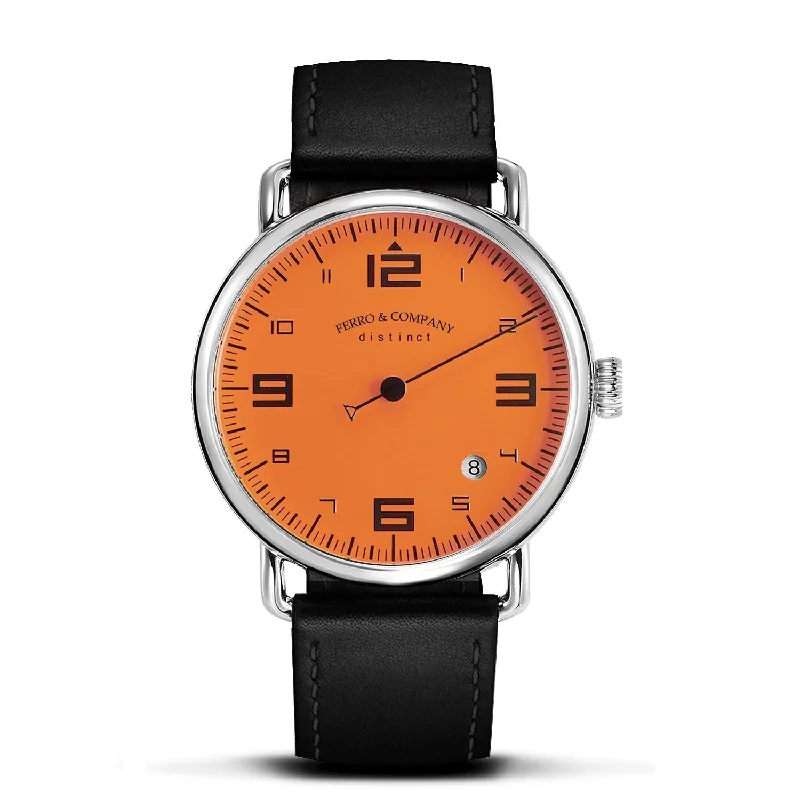 fashion-forward watches for women with mesh bands -Distinct 2  Orange