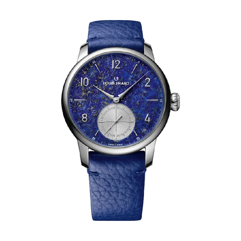 titanium watches for men with automatic movement -Excellence Petite Seconde Lapis Lazuli