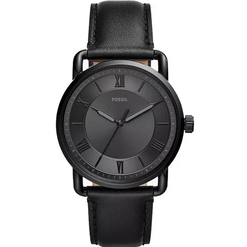 fitness tracker watches for women with sleep mode -Fossil Copeland Black Dial Men 42mm