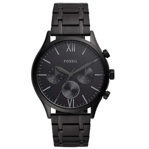 affordable digital watches for sports activities -Fossil Fenmore Black Dial Men