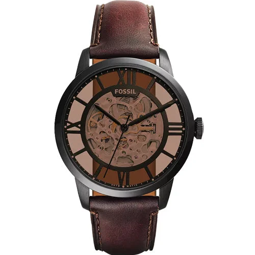 customizable smartwatches for men -Fossil Townsman Brown Dial Men 44mm