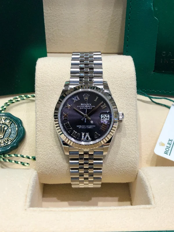 casual watches for men with rubber straps -2023 Rolex Datejust 31 278274