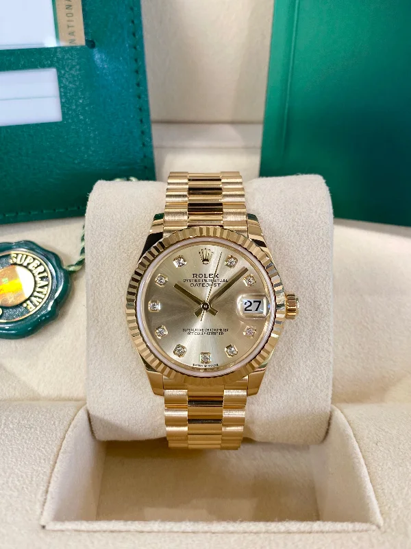 luxury watches for women with unique designs -2019 Rolex Datejust 31 278278