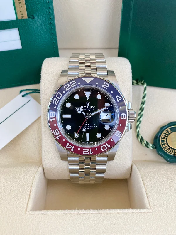 military-style watches for men with tactical features -2020 Rolex GMT-Master II Pepsi 126710BLRO