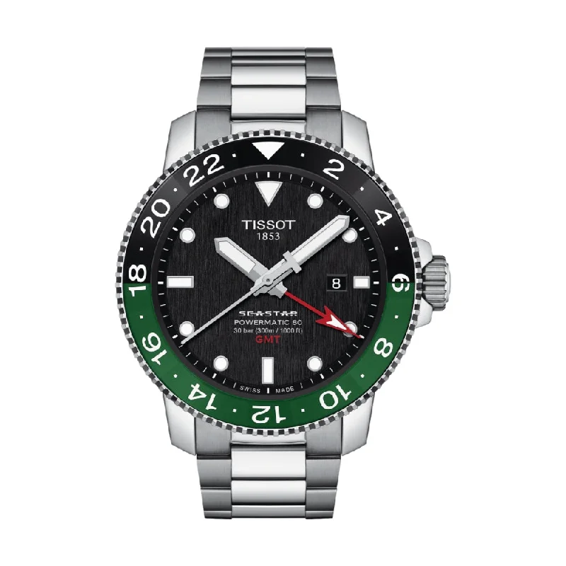 fashion watches with colorful bands for women -Seastar 1000 Powermatic 80 GMT U.S. Limited Edition