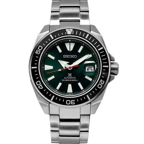 luxury sport watches for men with GPS tracking -Seiko Prospex Forest Green Dial India Limited Edition Men 43.8mm SRPL29K1