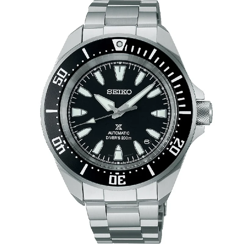 elegant silver watches for women -Seiko Prospex SRPL13K Automatic Diver's