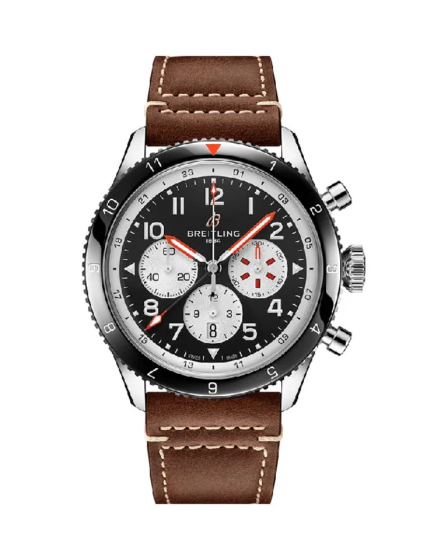 stylish watches for men with ceramic bands -SUPER AVI B04 CHRONOGRAPH GMT 46 MOSQUITO