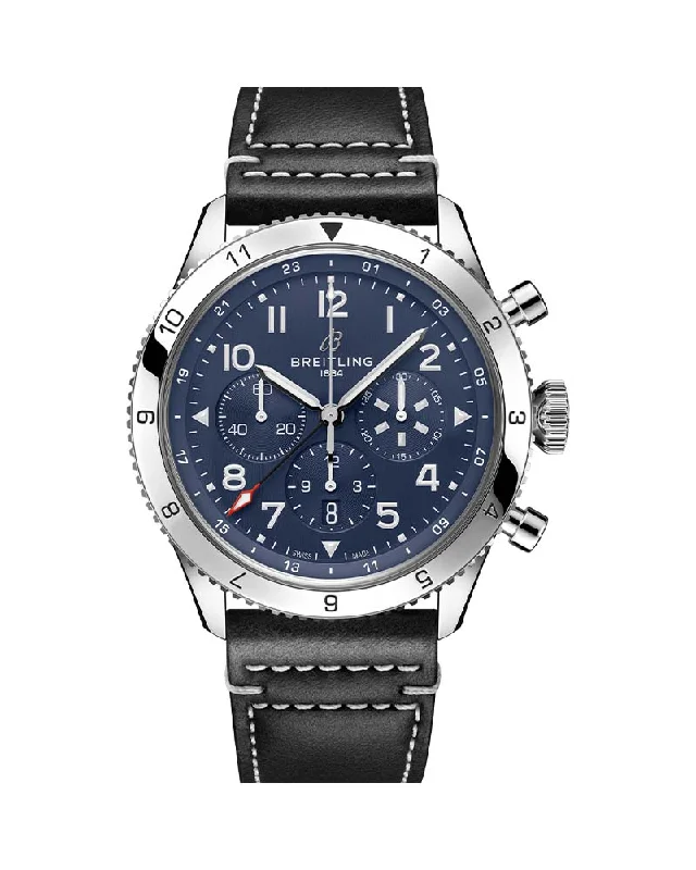 affordable smartwatches for fitness tracking -SUPER AVI B04 CHRONOGRAPH GMT 46 TRIBUTE TO VOUGHT F4U CORSAIR