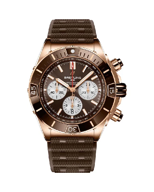 casual watches for men with sports functionalities -SUPER CHRONOMAT B01 44