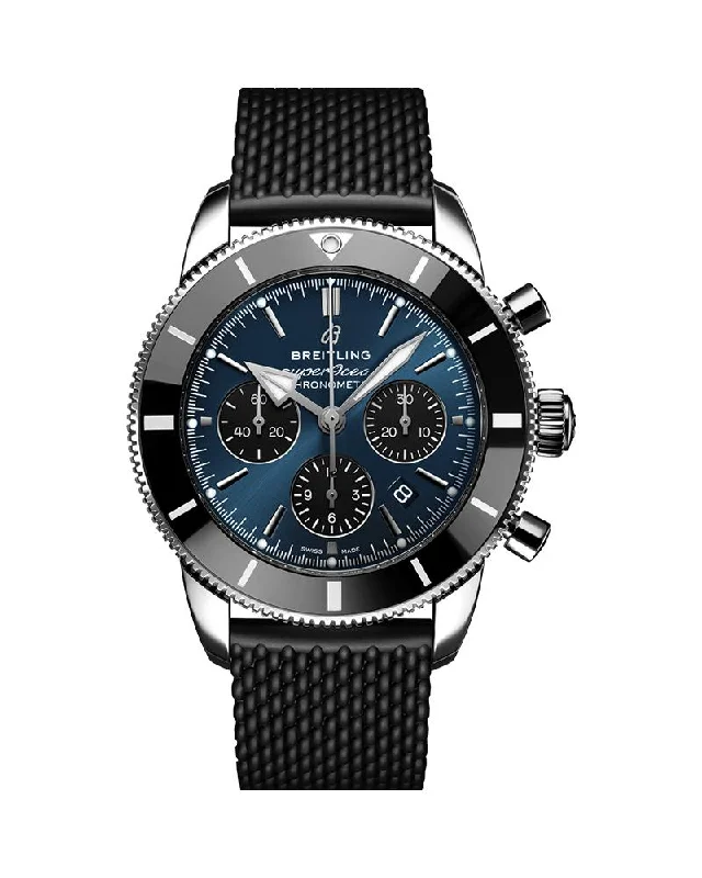 stylish smartwatch with heart rate monitor -SUPEROCEAN HERITAGE B01 CHRONOGRAPH 44