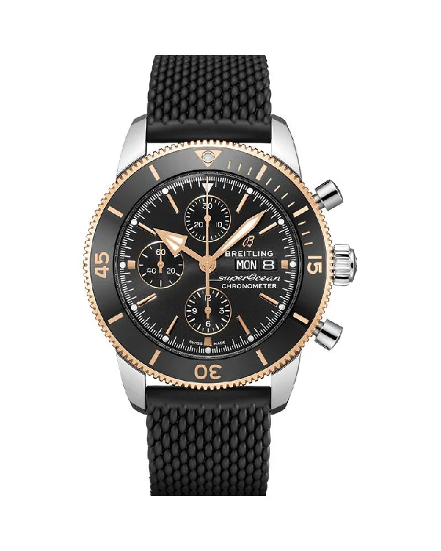 luxury gold watches for weddings -SUPEROCEAN HERITAGE CHRONOGRAPH 44