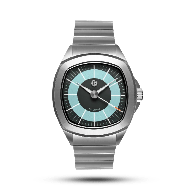 solar-powered watches with stylish designs -TIME MASTER 70 BLUE