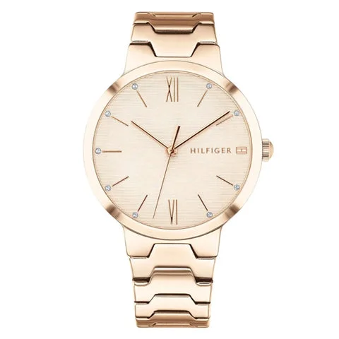 luxury designer watches with mother of pearl dials -Avery Analog Women