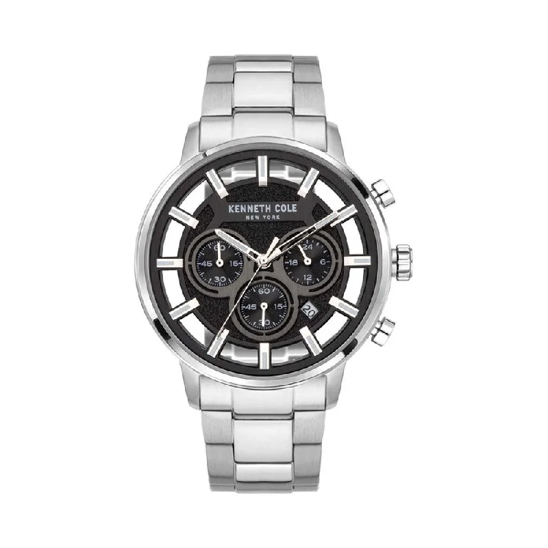 retro-style watches for men with leather bands -TOMMY HILFIGER Men Chronograph Watch - NCTH1710383